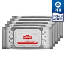 랩신 V3 다목적 알코올 티슈 캡형, 50매, 5팩