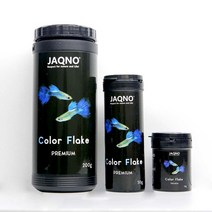 자크노 컬러 후레이크 1L 모든 소형열대어 관상어용사료 먹이