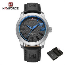 군용시계 naviforce 패션 브랜드 뉴 스타일 남성 쿼츠 방수 손목 84