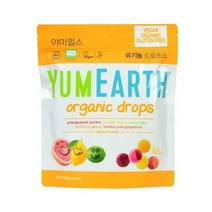 야미얼스 유기농 캔디 드로프스 패밀리팩 369g-사탕, 369g