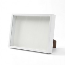 아트홈 입체 관액자 캘리그라피 포토액자(A4 화이트), 상세페이지 참조