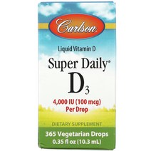 칼슨 랩 슈퍼 데일리 D3 100 mcg (10.3 ml)