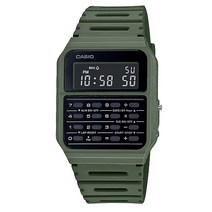 카시오 CA-53WF-3B 남성 데이터뱅크 계산기 전자 시계