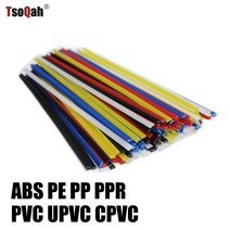 플라스틱 용접봉 ABS PP PE PPR PVC UPVC CPVC 1m 길이 2 개, [05] Yellow 1m 2pcs, [03] PP