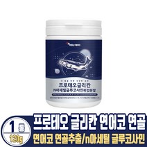 프로테오글리칸 연어코 연골 추출물 엔 아세틸 글루코사민 보스웰리아 우슬 분말 가루 파우더, 120g, 1통