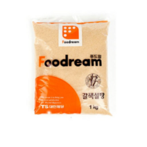 푸드림 갈색설탕, 1kg, 4개