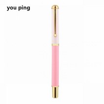 새학기 입문용 새로운 고급 255 핑크 컬러 학생 사무실 만년필 학교 문구 용품 잉크 펜, 1.5mm, D