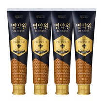 명약원 골든 프로폴리스 플러스 치약 120gX4개, 단품