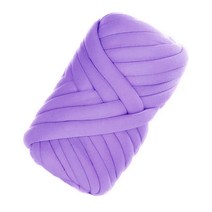 자이언트 얀 패브릭얀 굵은 실 핸드니팅 루피망고실 500g, 02-라이트 퍼플, 직경 2.5cm(500g)