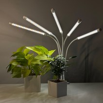 비상 식물등 성장등 생장등 재배등 쑥쑥이 다육이 난초 LED조명, 4헤드+충전기