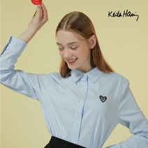 [최초가79 900] 키스해링 23SS 링클프리 스트레치 셔츠 3종 여성