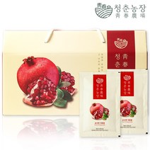 청춘농장 100% 석류즙 1박스 2박스 실속형 모음, 순수한 석류즙 실속형 60포