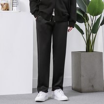 [오버나인] 남자 융털 기모 안감 퍼 밴딩 팬츠