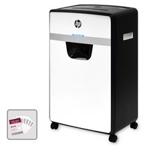 HP 문서세단기 W3024CC + 오일페이퍼 5매 최대24매 30L 자동역회전 사무용 파쇄기, W3024CC+오일페이퍼5매