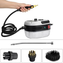 2500W 220V/110V 고압 고온 가정용 핸드 헬드 스팀 청소기 에어컨 주방 자동차, 01 White_01 미국_01 110V