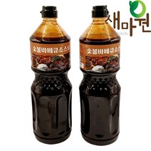바로 숯불 바베큐소스S 2.15kg 업소용, 2개