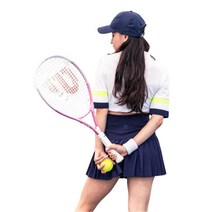 윌슨 테니스라켓 입문용 초보자 여자 테니스채, OPTION-3