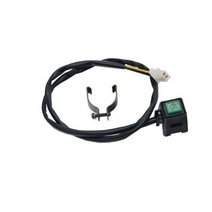 MotoFlyeer 범용 ATV 바이크 오토바이 듀얼 스포츠 먼지 쿼드 시작 호른 킬 오프 스톱 스위치 버튼 액세서리, 04 green start button