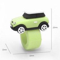 BMW MINI 대시보드 미니어처 미니쿠퍼 전용 악세사리 링버튼 버튼장식, 단일사이즈, MINI 버튼 링 라임그린
