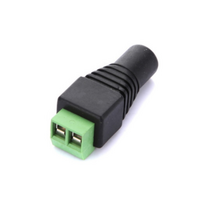 (당일발송) 터미널 블록 to 5.5x2.1mm DC 플러그 변환 잭 (암), P000GETG000A