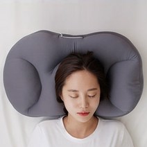 빨아쓰는 꿀잠베개 굿잠 숙면 기절 잠잘오는 푹신한베개 올바른 수면 자세 바나나빌딩, 1개
