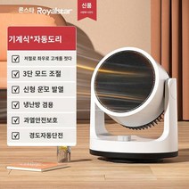 공업용 산업용 대포 대형 열풍기 히터 전기 히터 작은 태양 홈 데스크탑 에너지 절약, 화이트 메카닉 모델 자동 쉐이킹 헤드