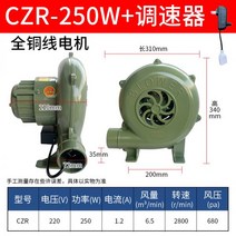시로코휀 후드 시로코팬 주방 후앙 식당 소형 송풍기, 12 250W+3m 와이어+2년 보증+지