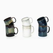 문경새재 호롱상회 도자기 투톤머그컵, C 단비, 500ml, 1개