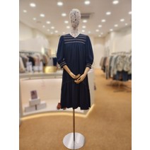 써스데이아일랜드 자수 스모킹 원피스 (T226MOP157W)