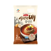 CJ 초간단 매콤달큰시원한배물냉면1940g(2인) 식사대용 청소년 아이들 여름별미 자취 혼밥 손님 생파, 9개