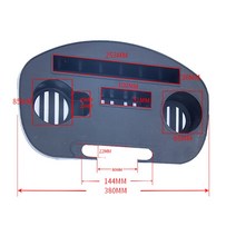 미니트레일러 폴딩 웨건 캠핑 텐트 카트 Portable Folding Camping Picnic Outdoor Beach Garden Chair Side Tray Holder Fo