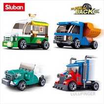 [룰루핑거] 슬루반 B0933 자동차3 8종 2T-01-201, F