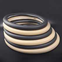 딜온 숨쉬는 통풍 타공핸들커버 경차부터 대형트럭 버스장착 가능, 블랙