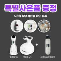 에어굿즈 가정용 고주파 갈바닉 LED테라피 저주파 마사지기, CARE 1 SET
