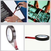 리소그래픽 인쇄 마스킹 차광 테이프 12mm 필름테이프 UPVC 차광테잎 출력