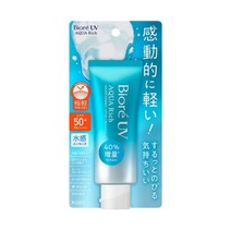 비오레 아쿠아리치 워터리 에센스 SPF50 PA++++ 선크림 70g, 3개세트