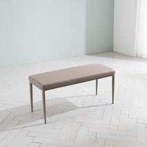 리바트 토핑 4인 가죽 식탁벤치의자, 4인 블랙