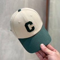 나혼자산다 산다라박 모자 여성 데일리 심플 투톤 겨울 야구모자 C 로고