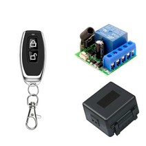 리모컨 찾기 호환 433mhz Rf 송신기 및 수신기 모듈 DC 12v 1 채널 제어 스위치 무선, 03 1R 1Lock Unlock