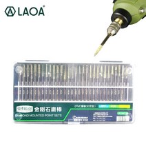 30PCS 특수 다이아몬드 연삭 원통형 막대, 기본