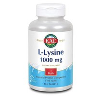 KAL L-lysine 1000mg 칼 L-라이신 1000mg 100정