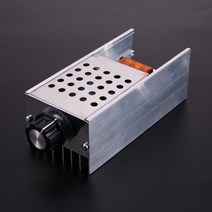 RC 모터 속도 조절기220V 6000W SR 전압 조정기 컨트롤러 전자 조광기 온도 조절기 속도 조절 금형 케이스, 한개옵션0, 한개옵션0