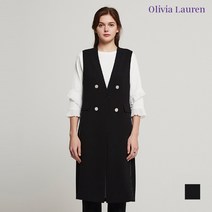 (무료배송+특가)올리비아로렌 배색 스티치 캐쥬얼 베스트_VOCQCVM3431