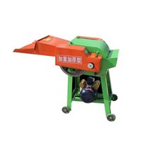 볏짚절단기 잔가지 가축 사료 볏짚 절단기 건초 분쇄기, 3. 4칼 + 4kw220v