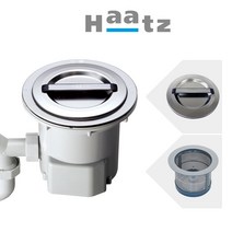 하츠 음식물탈수기 HFD-160STS 저소음 탈수배수구 스텐커버 스텐탈수망, 오버플로우 있음(O)