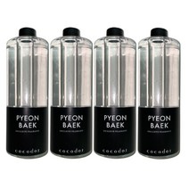 코코도르 대용량 디퓨저 리필액, 편백, 500ml, 4개