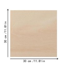 나무도마 DIY 조각용 얇은 목재 미완성 합판 레이저 절단 연소 CNC 절단용