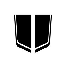 캠핑카악세서리 캠핑카용품 르노 마스터 2 3 4 밴 캠퍼 스포츠 줄무늬 후드 엔진 커버 그래픽 비닐 데칼 튜닝 액세서리 자동차 보닛 스티커, b, 검은색