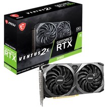 MSI 지포스 RTX 3060 벤투스 2X OC D6 12GB 그래픽카드 (MSI코리아), 1개