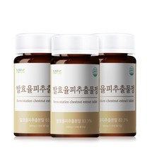 발효율피추출물분말 정, 3개 6개월